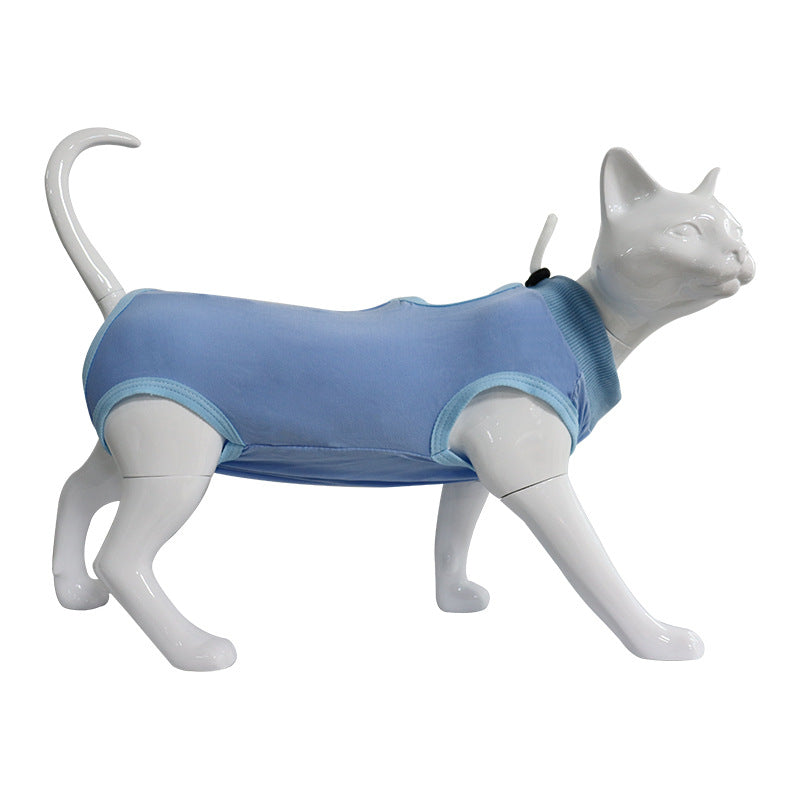 cat and small dog recovery suit, view 5 - MRSLM