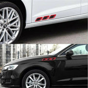 Car door reflective sticker set, view 6 - MRSLM