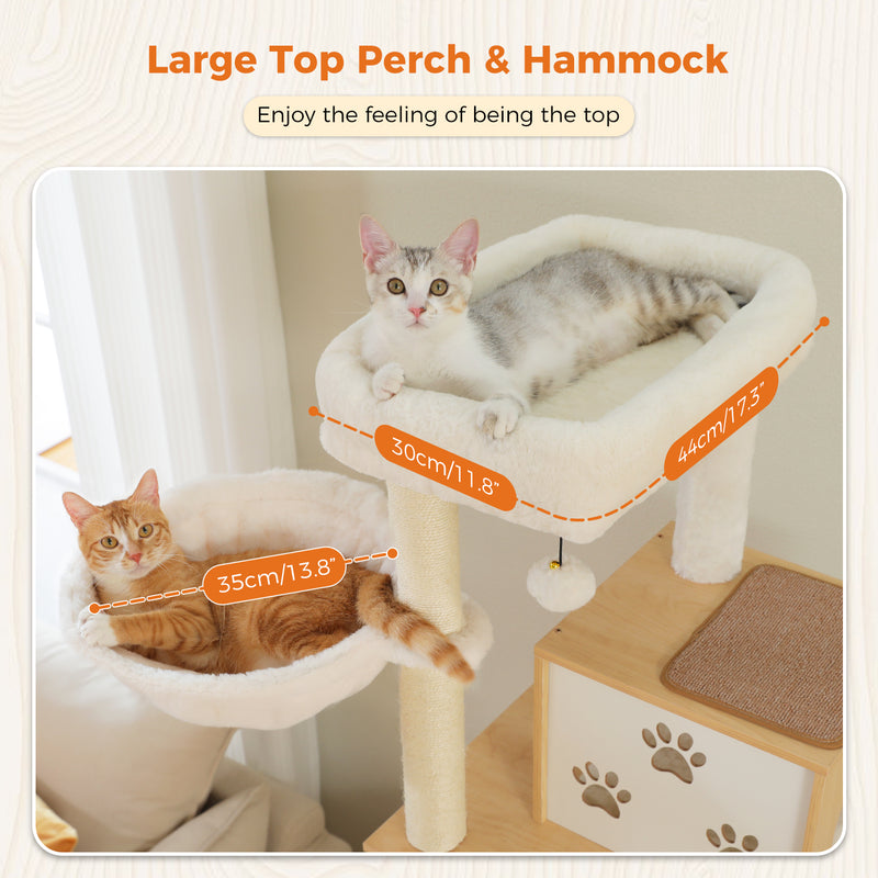 large multi-level cat tree, view 6 - MRSLM