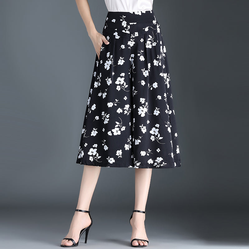 vintage chiffon summer trousers, view 2 - MRSLM