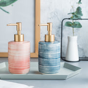 nordic-style ceramic soap dispenser set, view 10 - MRSLM