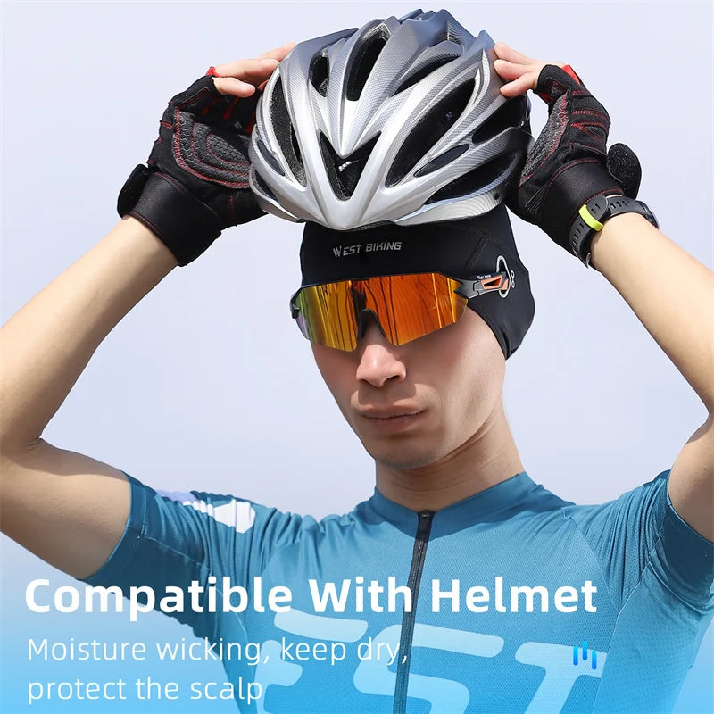 men's breathable cycling cap, view 4 - MRSLM