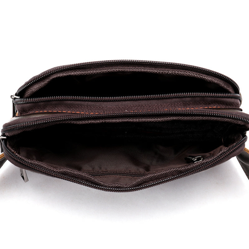 Men's Leather Waist Bag