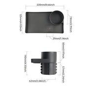 space-saving car cup holder tray, view 6 - MRSLM