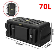 car trunk storage organizer with lid, view 3 - MRSLM