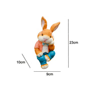 rabbit resin statue, view 6 - MRSLM
