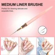 nail art liner brush set, view 9 - MRSLM