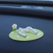 cute car dashboard anti-slip silicone mat, view 5 - MRSLM