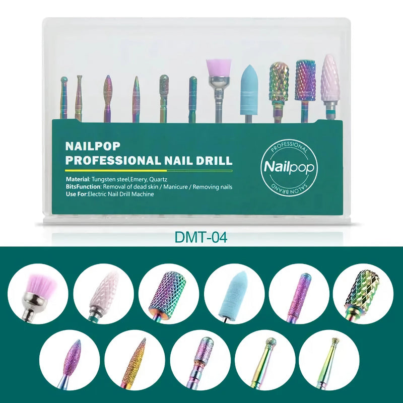 nail drill bits set, view 6 - MRSLM