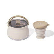 portable folding kettle and cup set, view 4 - MRSLM