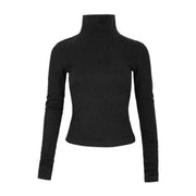 Women's high neck pullover t-shirt, view 8 - MRSLM