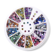 star shaped nail art rhinestones, view 2 - MRSLM
