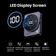 Bluetooth 5.4 aux receiver adapter 20H battery, view 4 - MRSLM