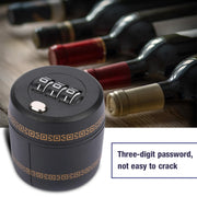 wine bottle cap combination lock, view 6 - MRSLM