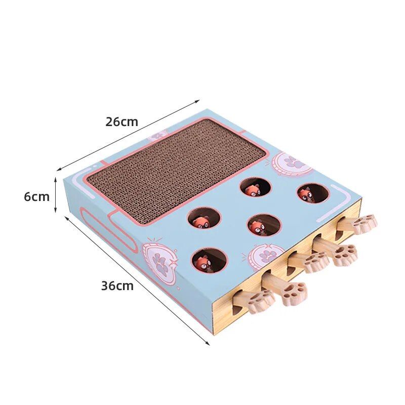 cat puzzle toy, view 3 - MRSLM