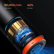 wireless portable car vacuum, view 6 - MRSLM