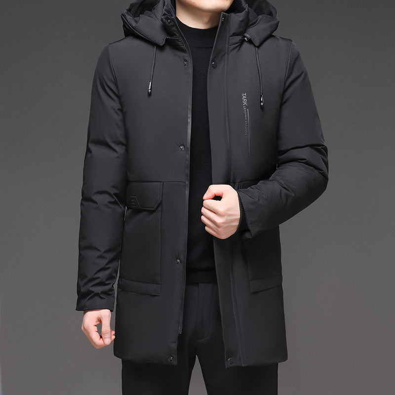 hooded thickened jacket, view 7 - MRSLM