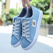 women's canvas flat sneakers - MRSLM