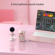 portable bluetooth karaoke speaker with microphone, view 4 - MRSLM