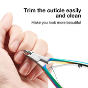 colorful stainless steel cuticle nippers, view 7 - MRSLM