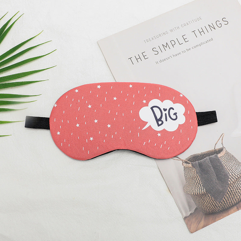 adjustable cotton silk sleep mask, view 5 - MRSLM