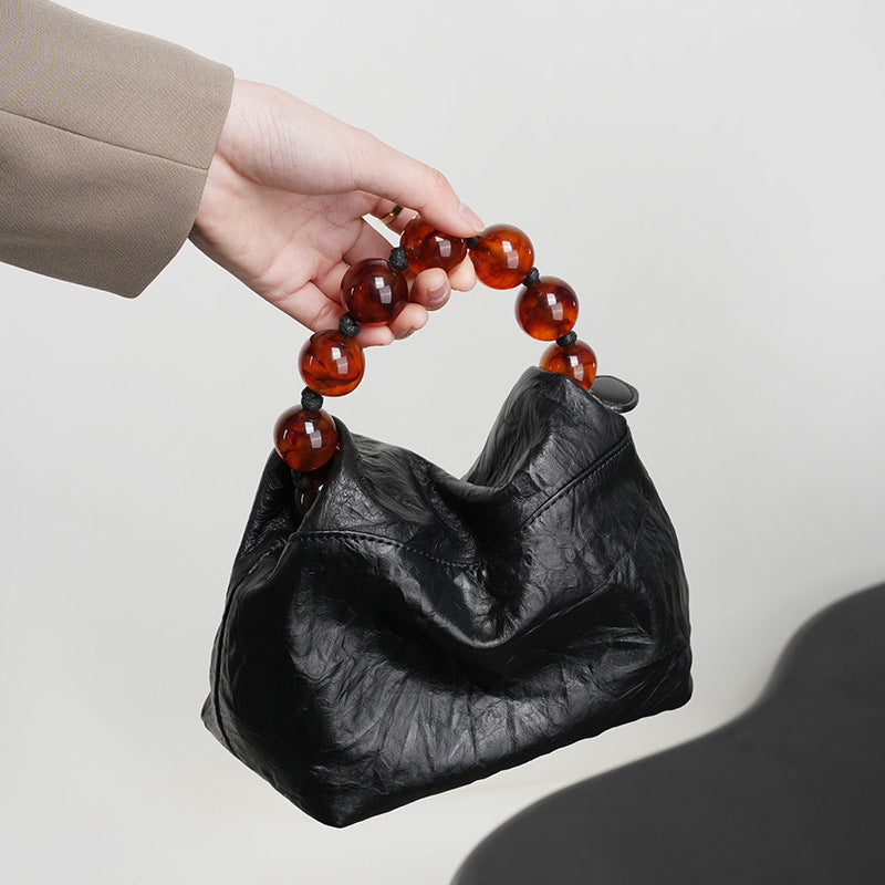 leather crossbody bag, view 7 - MRSLM
