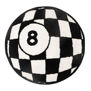 billiards 8 ball tufted area rug, view 9 - MRSLM