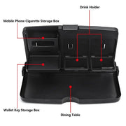 Foldable car back seat tray, view 2 - MRSLM