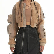 Women's lamb wool jacket - MRSLM