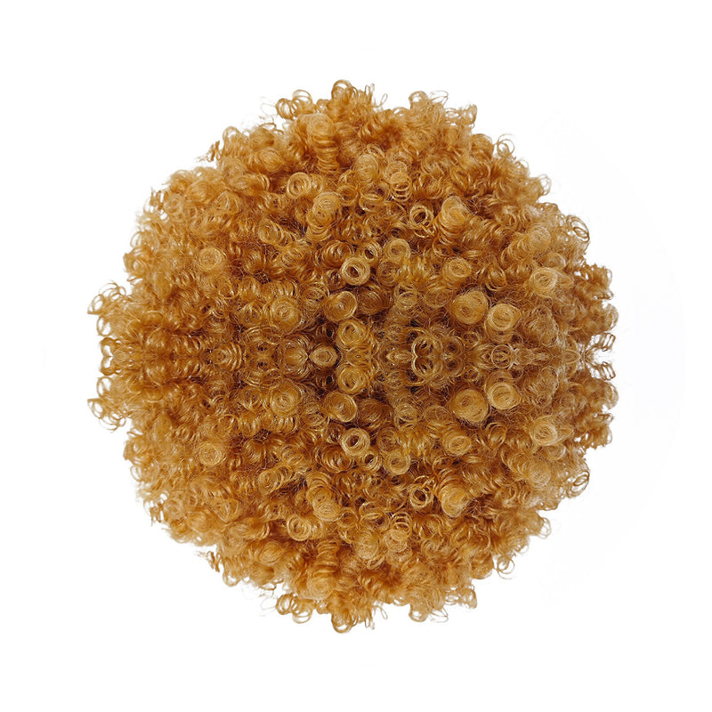 Fluffy drawstring bun hairpiece, view 4 - MRSLM