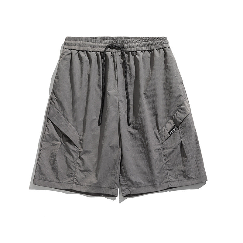men's thin retro overalls shorts, view 8 - MRSLM
