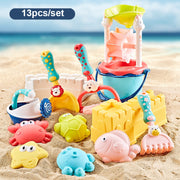 colorful baby beach toy set, view 6 - MRSLM