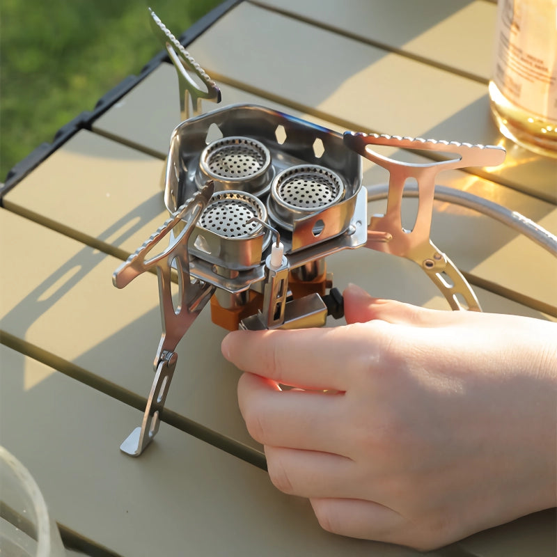 Three-head camping stove, view 8 - MRSLM