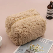 lambswool cosmetic bag, view 2 - MRSLM