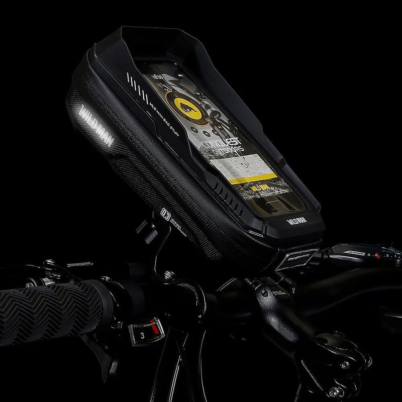 handlebar phone holder bag, view 3 - MRSLM