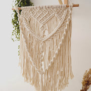 beige minimalist tapestry, view 4 - MRSLM
