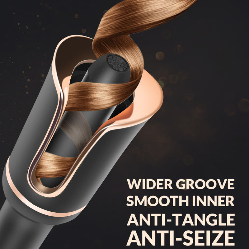 auto rotating ceramic hair curler, view 4 - MRSLM