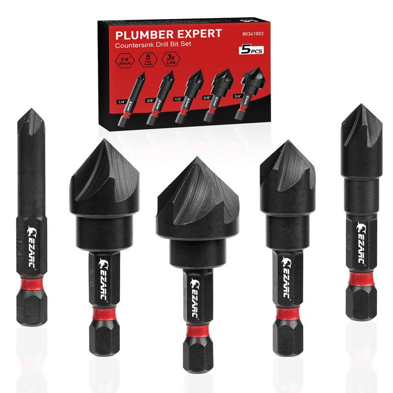 5pcs countersink drill bit set, view 2 - MRSLM