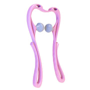 handheld neck massager roller, view 3 - MRSLM