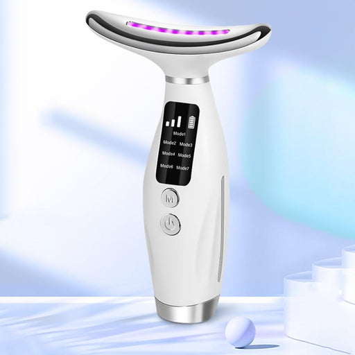 led light face and neck massager - MRSLM