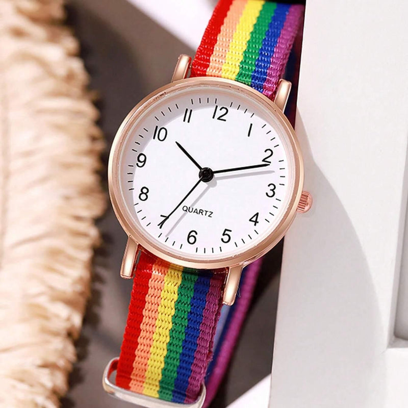 rainbow quartz women's wristwatch, view 9 - MRSLM