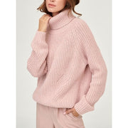 warm turtleneck sweater for women, view 7 - MRSLM