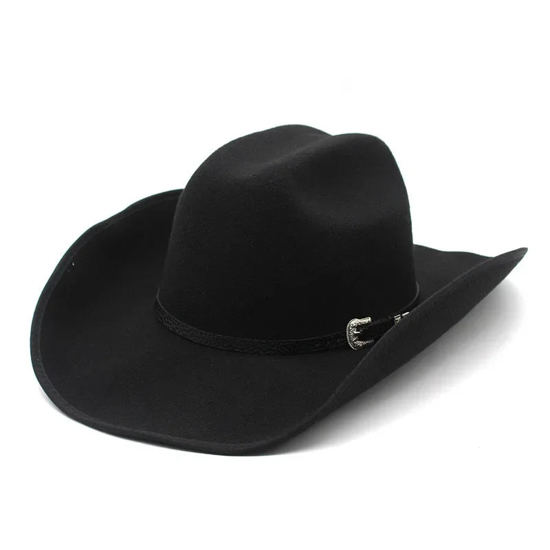 Roll Brim Fedora Cowboy Hat