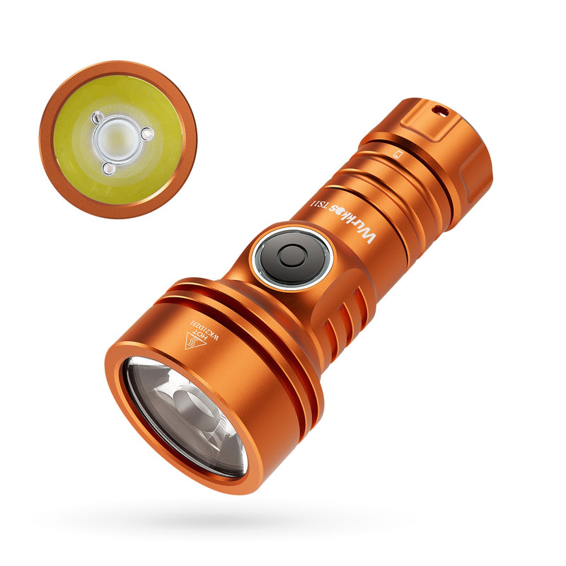 2000 lumen USB-C EDC flashlight, view 3 - MRSLM