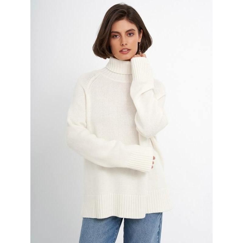 women's turtleneck sweater, view 11 - MRSLM