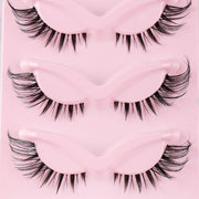 5 pair 3D cat eye fox eye lashes, view 15 - MRSLM