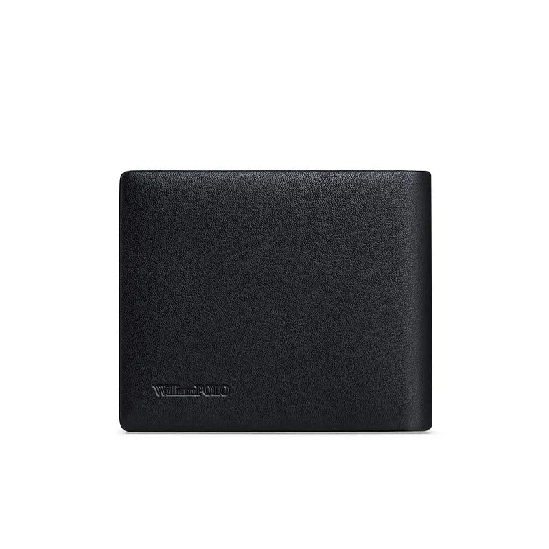 leather wallet with ID card holder, view 8 - MRSLM