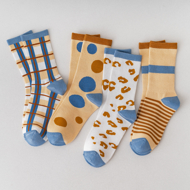 Cute pattern cotton socks, view 11 - MRSLM