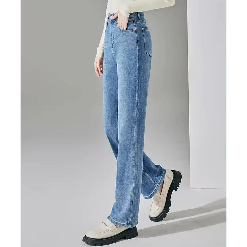vintage straight leg jeans for women, view 6 - MRSLM