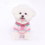 cozy knitted dog sweater, view 3 - MRSLM